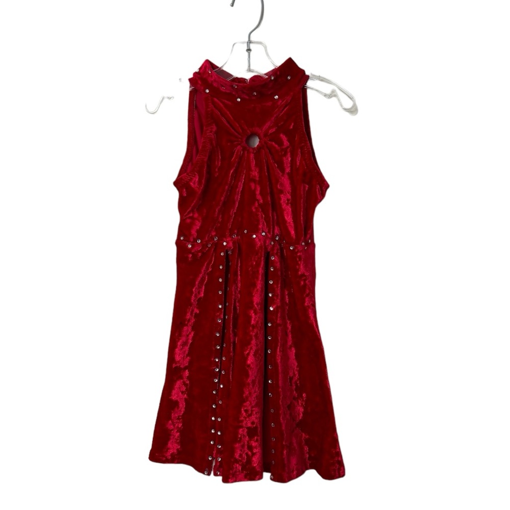 Red Dance Dress or Costume Child Size Large